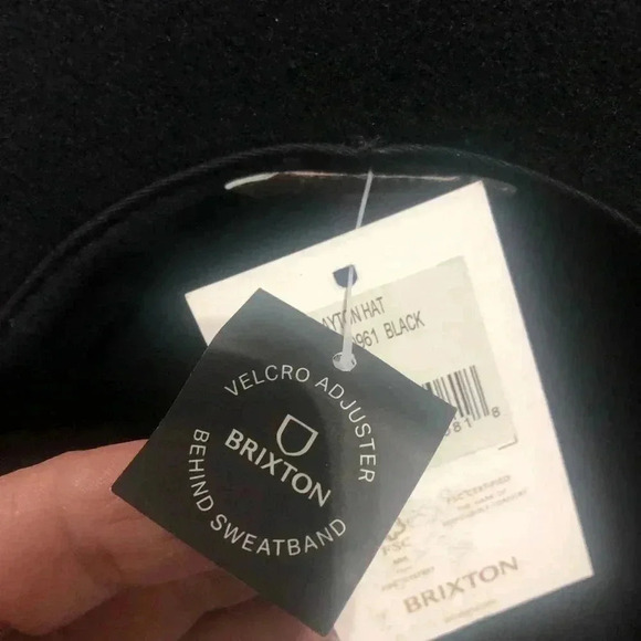 Brixton Dayton Convertabrim Rancher,100% wool felt Hat,adjustable headband - Picture 5 of 11